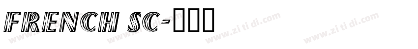 french sc字体转换